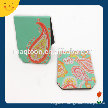 Green color photo printable magnetic paper bookmark